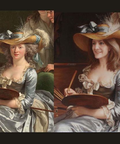 Personnalisation d’un tableau peint à l’huile sur commande