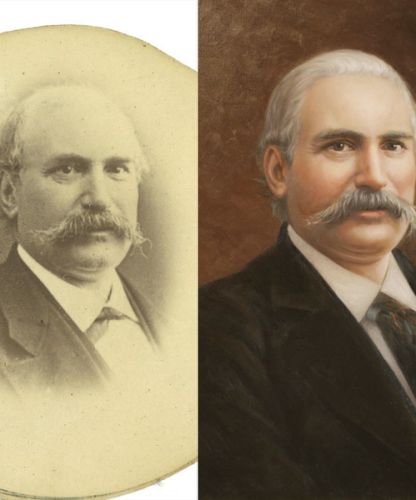 Copie de portrait d’ancêtre : comparaison avant-après