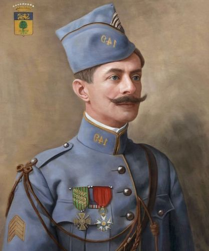 Portrait ancien personnalisé sur toile