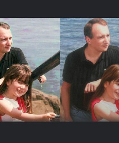 Portrait sur commande d’un enfant en famille peint sur toile