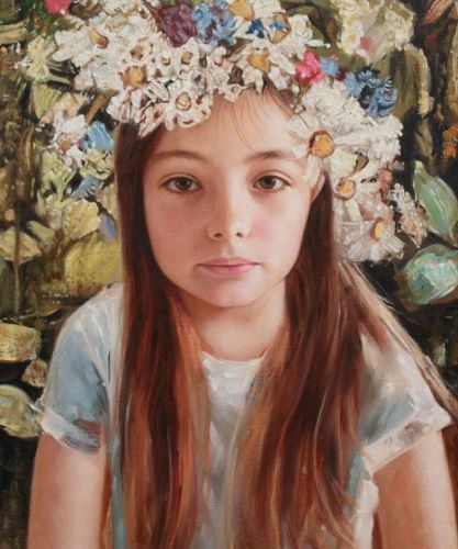 Tableau personnalisé peint à la main d’après photo