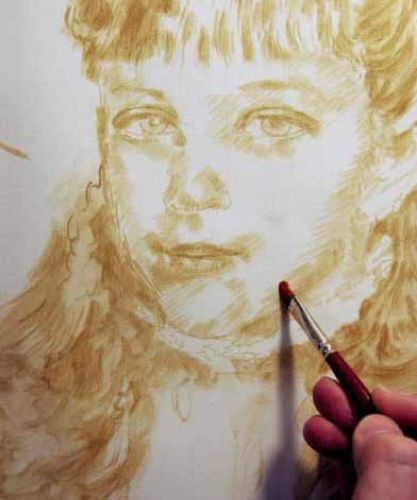 Démonstration de peinture d’après Renoir