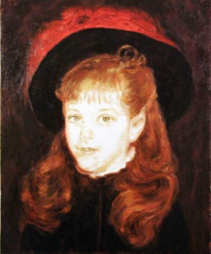 Tableau en cours d’exécution d’après Renoir